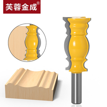 1/2柄高档塔型扶手刀 木工铣刀中的精细艺术
